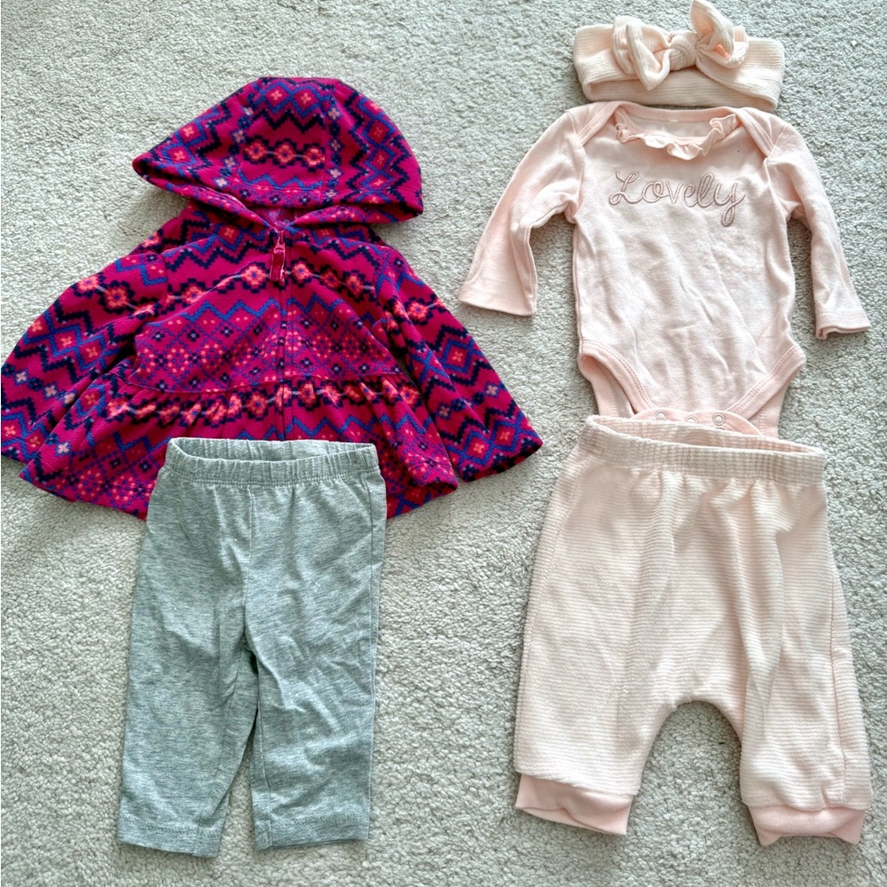 Bundle set of 2 matching girls’s set